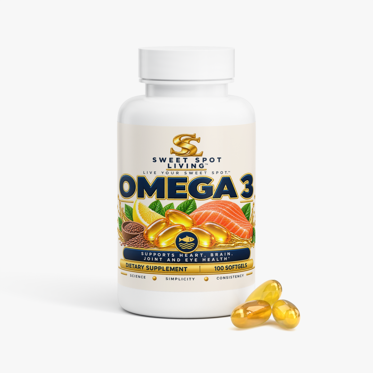 Omega-3 EPA 180mg + DHA 120mg