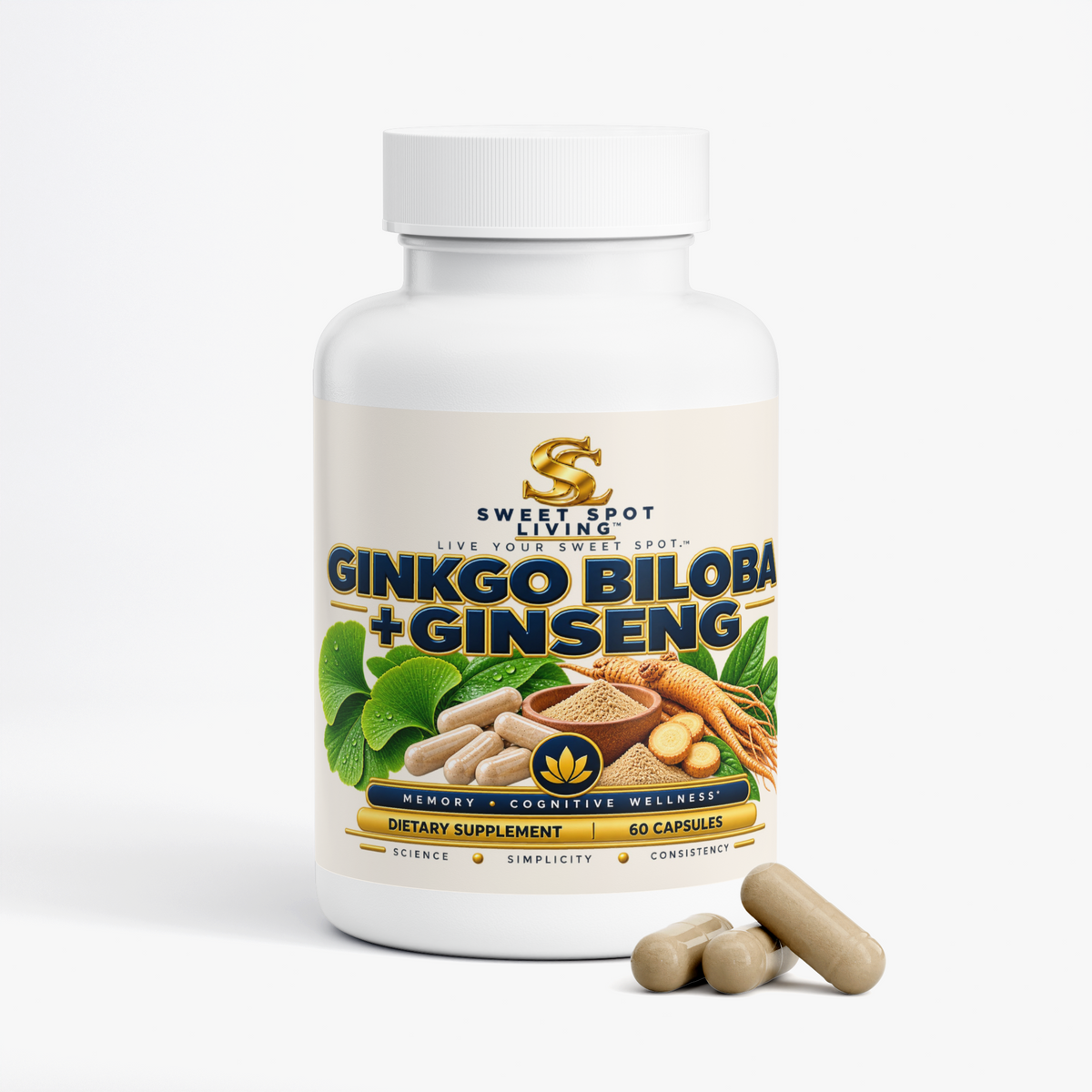 Ginkgo Biloba + Ginseng